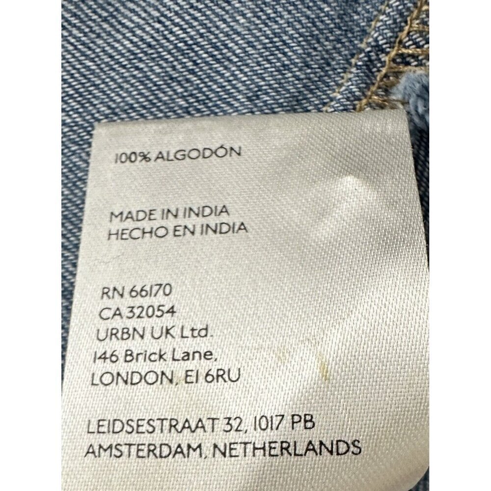 NWT Anthropologie Pilcro Sleeveless Halter Swing Midi Dress 2X Denim Blue - Picture 8 of 8